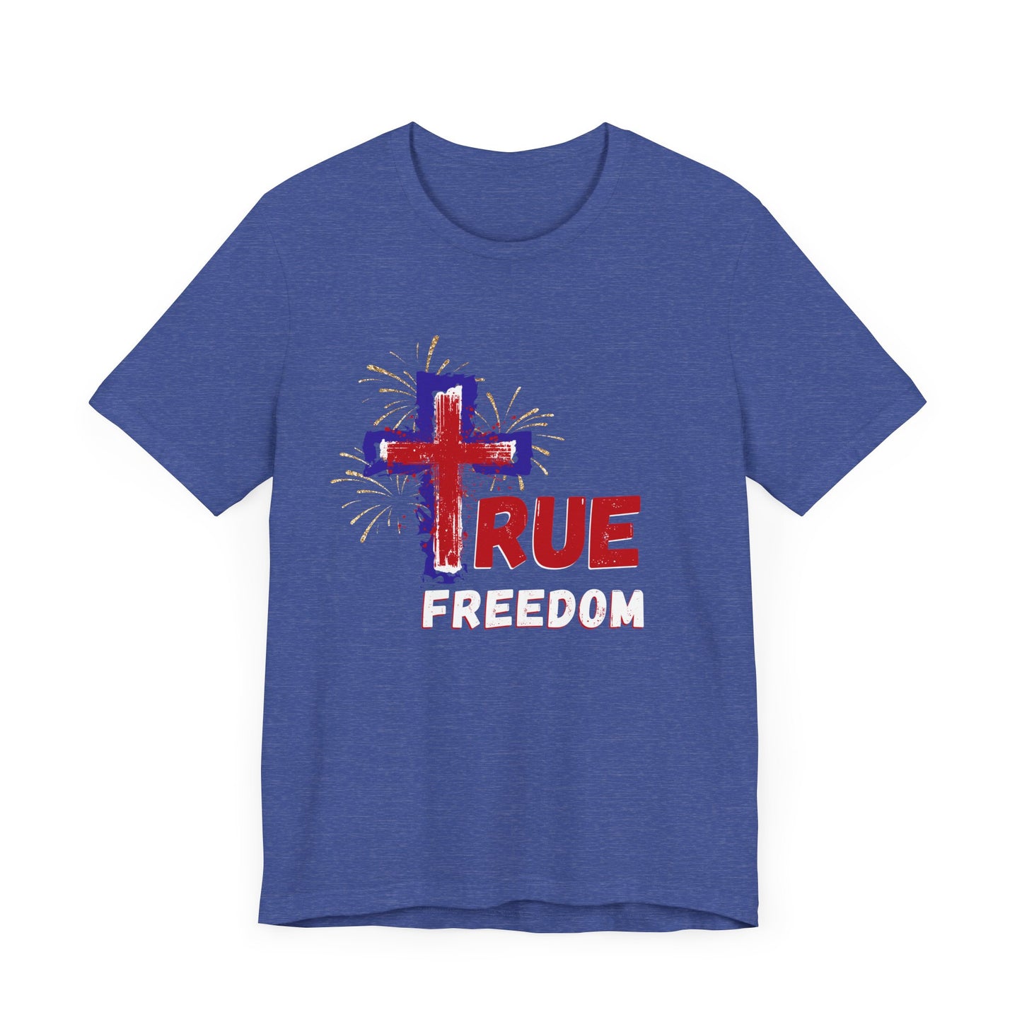 Jesus True Freedom: Unisex Jersey Short Sleeve Tee