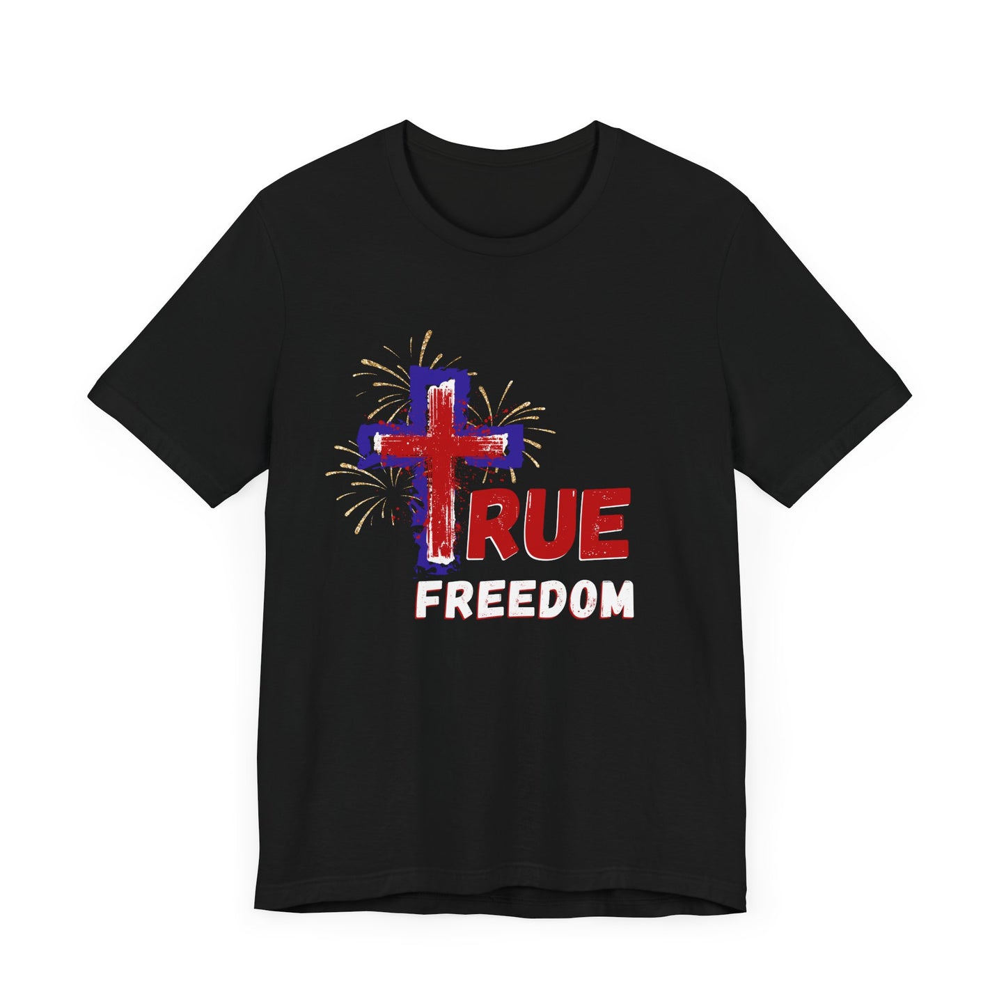 Jesus True Freedom: Unisex Jersey Short Sleeve Tee