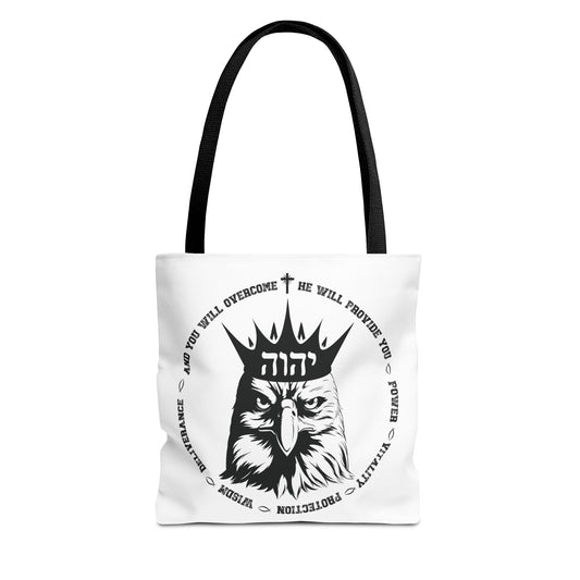 Rise Up Tote Bag, Isaiah 40 31, Wait on The Lord, Soar on Wings, Soar Eagle, Yahweh, Yahweh tote, Yahweh bag, Sunday School Teacher Gift