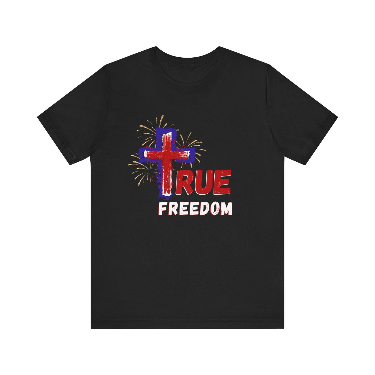 Jesus True Freedom: Unisex Jersey Short Sleeve Tee