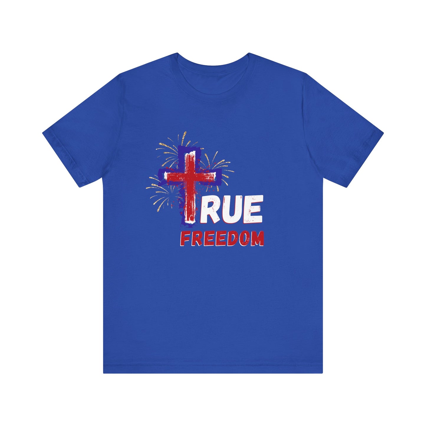 Jesus True Freedom: Unisex Jersey Short Sleeve Tee