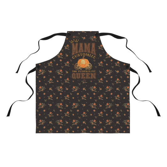 Personalized Pumpkin Pie Queen Apron, Best Host Gifts, Matriarch Gifts, Thanksgiving Host Gift, Christmas Host Gift, Pie Queen