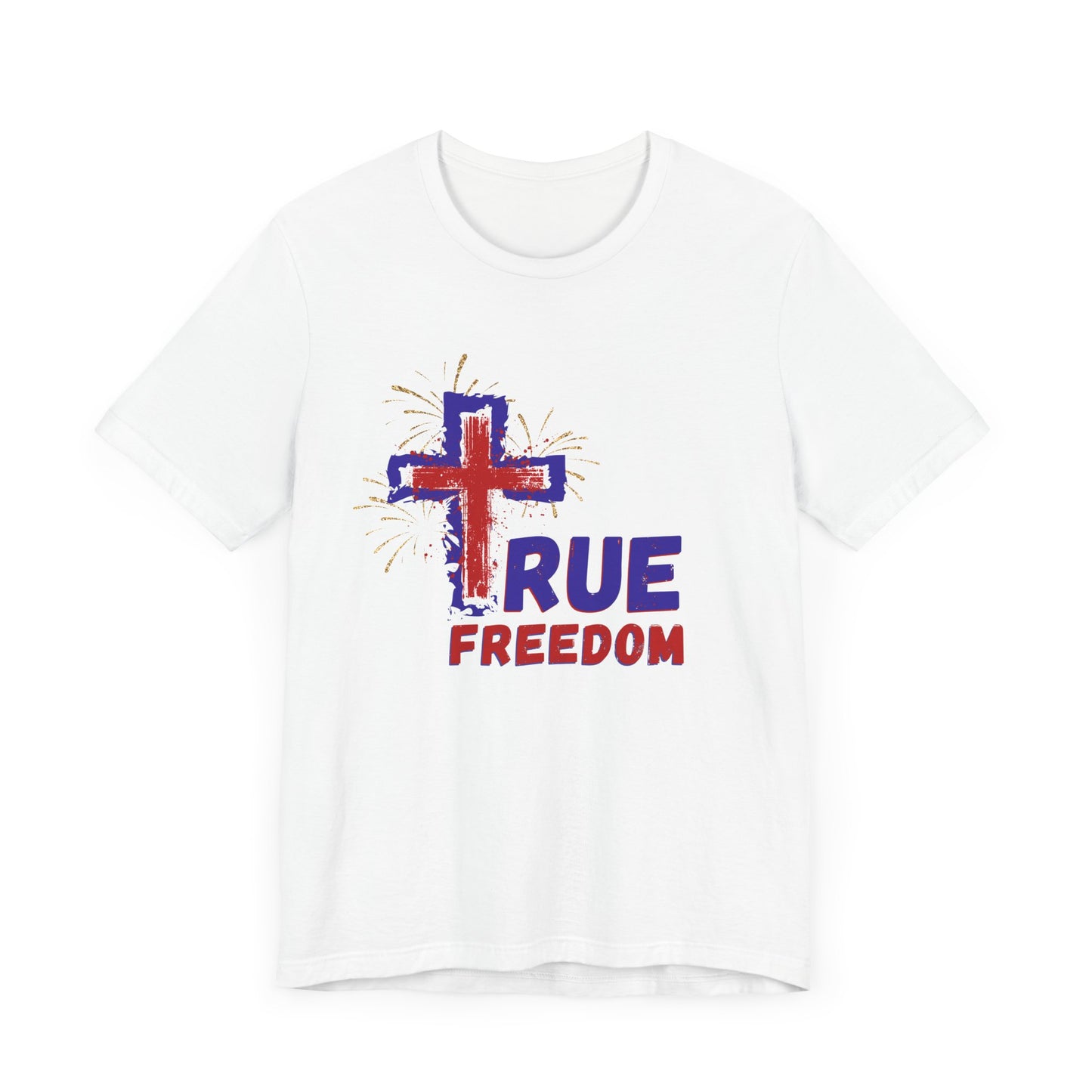 Jesus True Freedom: Unisex Jersey Short Sleeve Tee