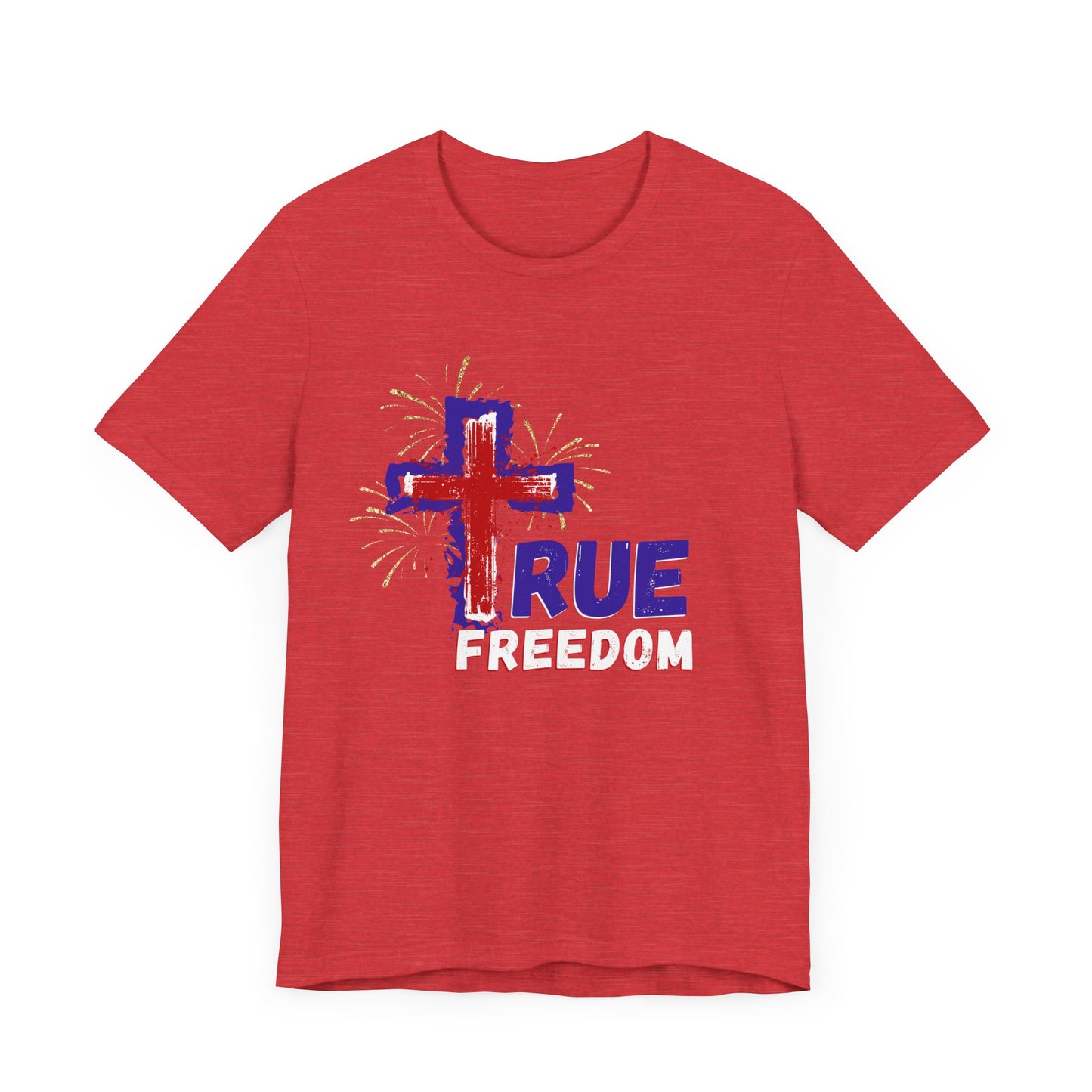 Jesus True Freedom: Unisex Jersey Short Sleeve Tee