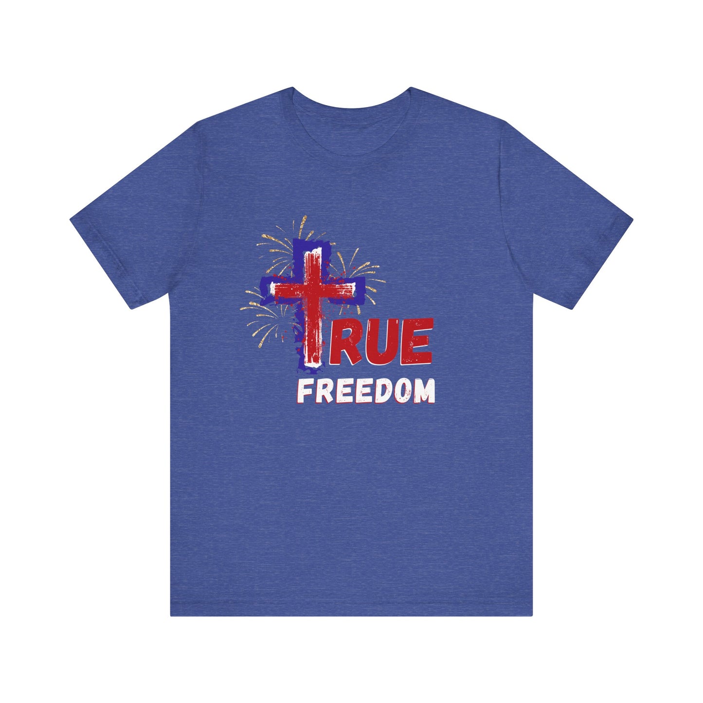 Jesus True Freedom: Unisex Jersey Short Sleeve Tee